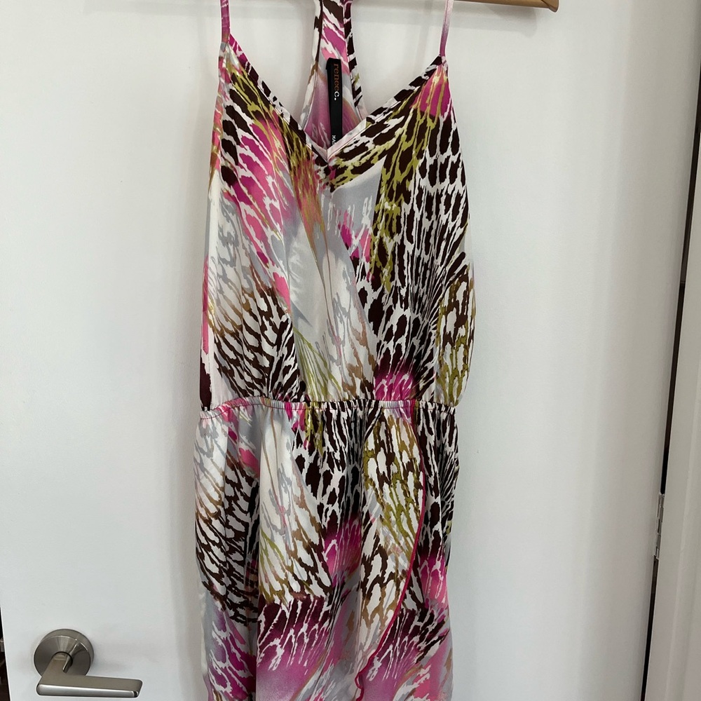 Colourful Sleeveless Dress